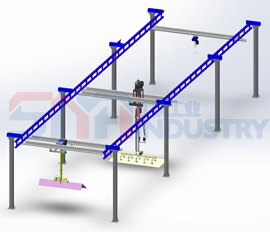 組合式T型起重機
