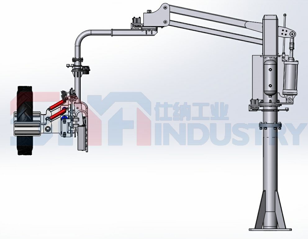 輪胎搬運(yùn)助力機(jī)械臂